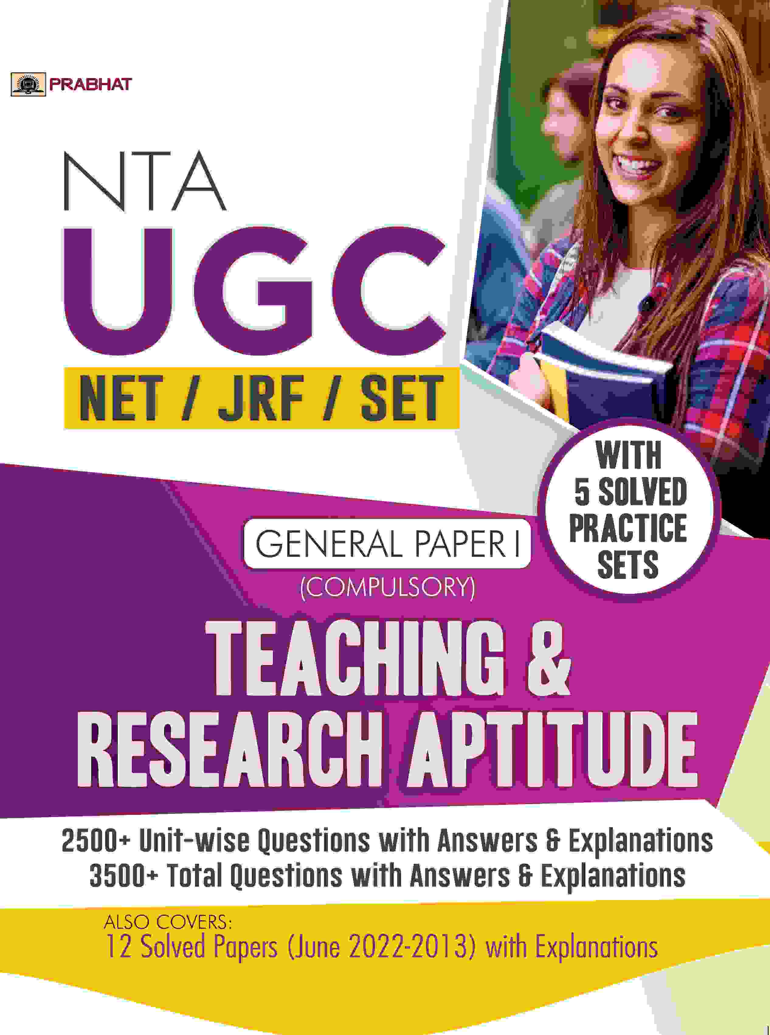 NTA UGC Paper 1 - NET/SET/JRF General Paper 1 Teaching & Research Aptitude (Include Latest Solved Papers & Practice Sets)