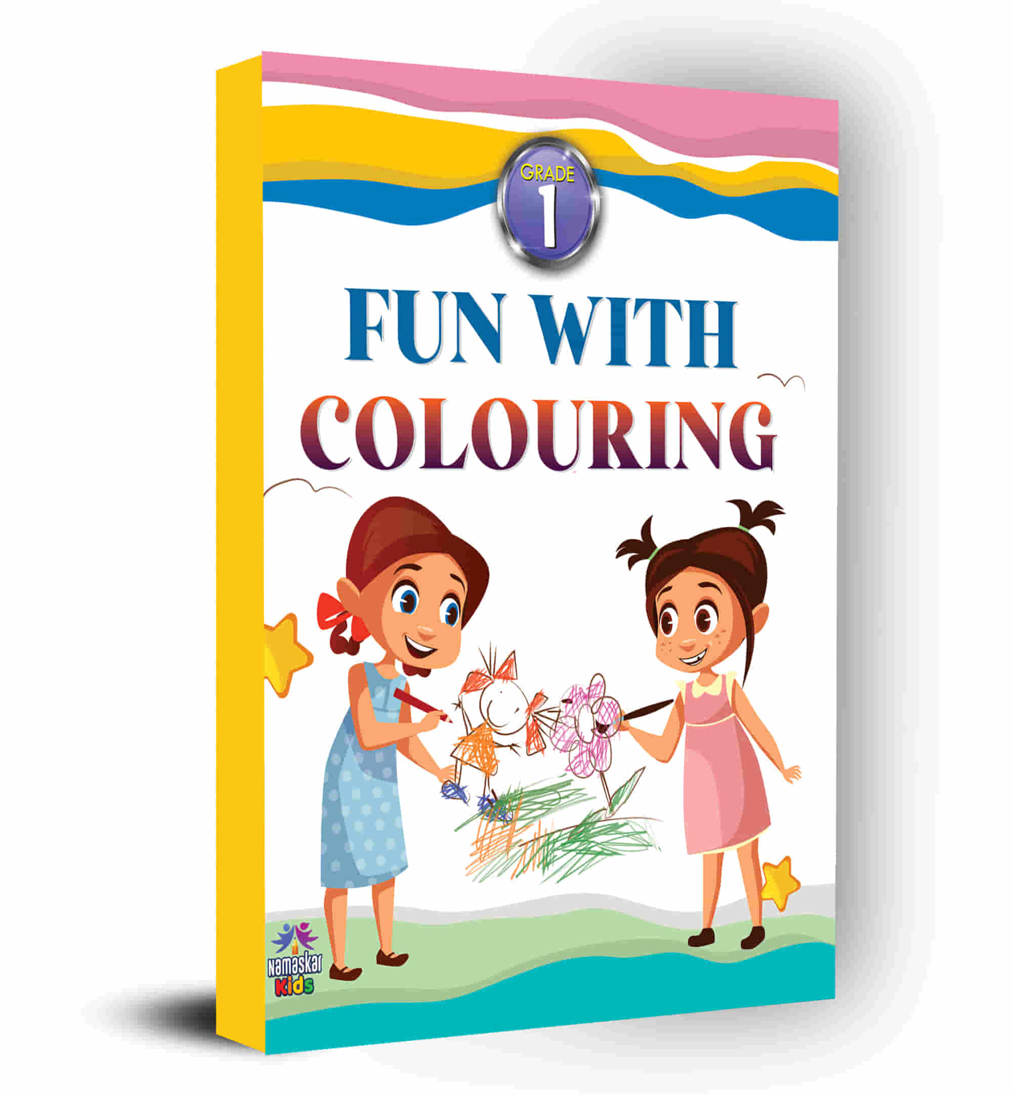 Fun With Colouring Children Drawing and Colouring Book for Kids Age 1 - 6 Years