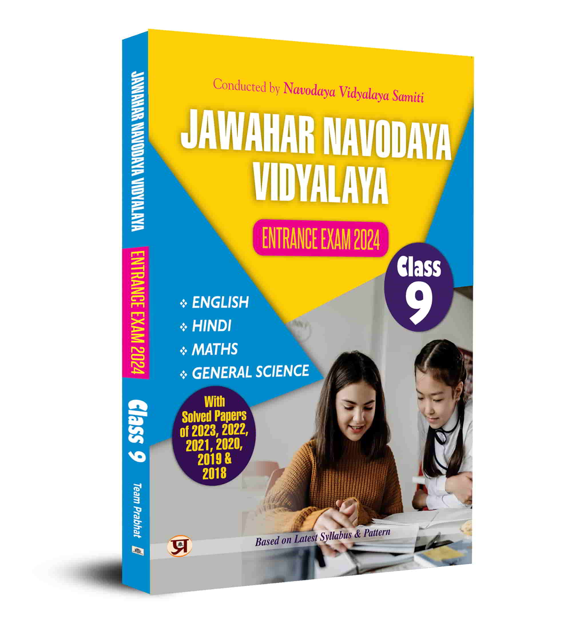 Jawahar Navodaya Book for Class 9 Guide with Solved Papers Practice Sets (2018-2023) Book 2024