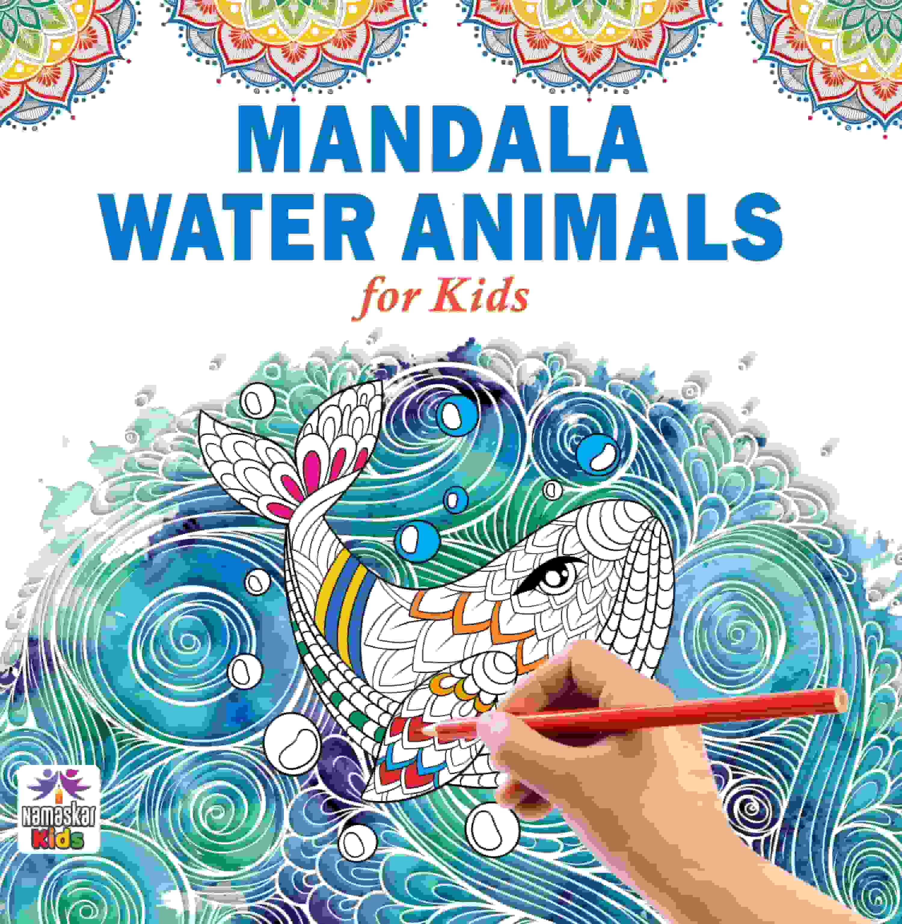 Mandala Art Book for Kids | Sea Animals Art Coloring Book | 30 Ocean-Themed Mandala Designs to Enhance Art Coloring, Drawing & Focus | High Quality Premium Paper | Perfect Gift for Children & Teens